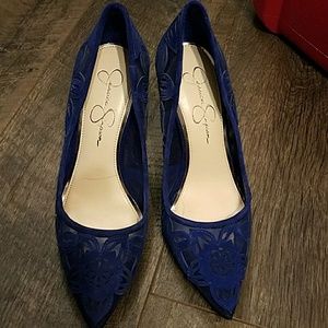 Royal Blue Jessica Simpson 7.5 heels